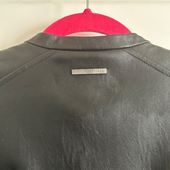 Armani Exchange | Faux Leather Jacket - Picture 3 of 7